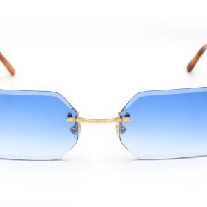 Cartier - CT0092O - 001 8round Blue 75-25 Diamond Cut