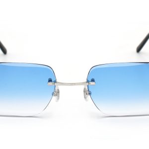 Cartier - CT0092O - 002 Must59 Blue 50-0 Combi Diamond Cut