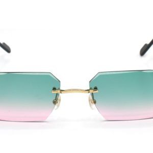 Cartier - CT0334O - 001 Pistache Special Diamond Cut