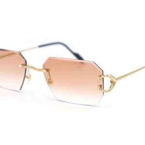 Cartier - CT0344O - 003 WBR 50/0 RCC DIAMOND CUT