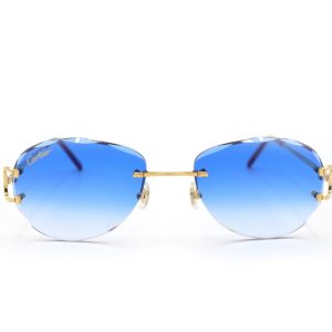 Cartier - CT0092O - 001 BLUE GRADIENT DIAMOND CUT