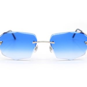 Cartier - CT0028O - 001 BLUE GRADIENT A33LI DIAMOND CUT